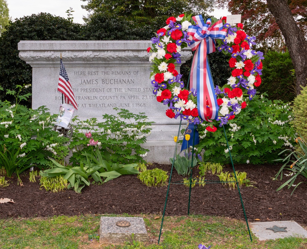 President James Buchanan 235th Memorial Wreath Laying Ceremony