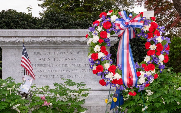 President James Buchanan 235th Memorial Wreath Laying Ceremony