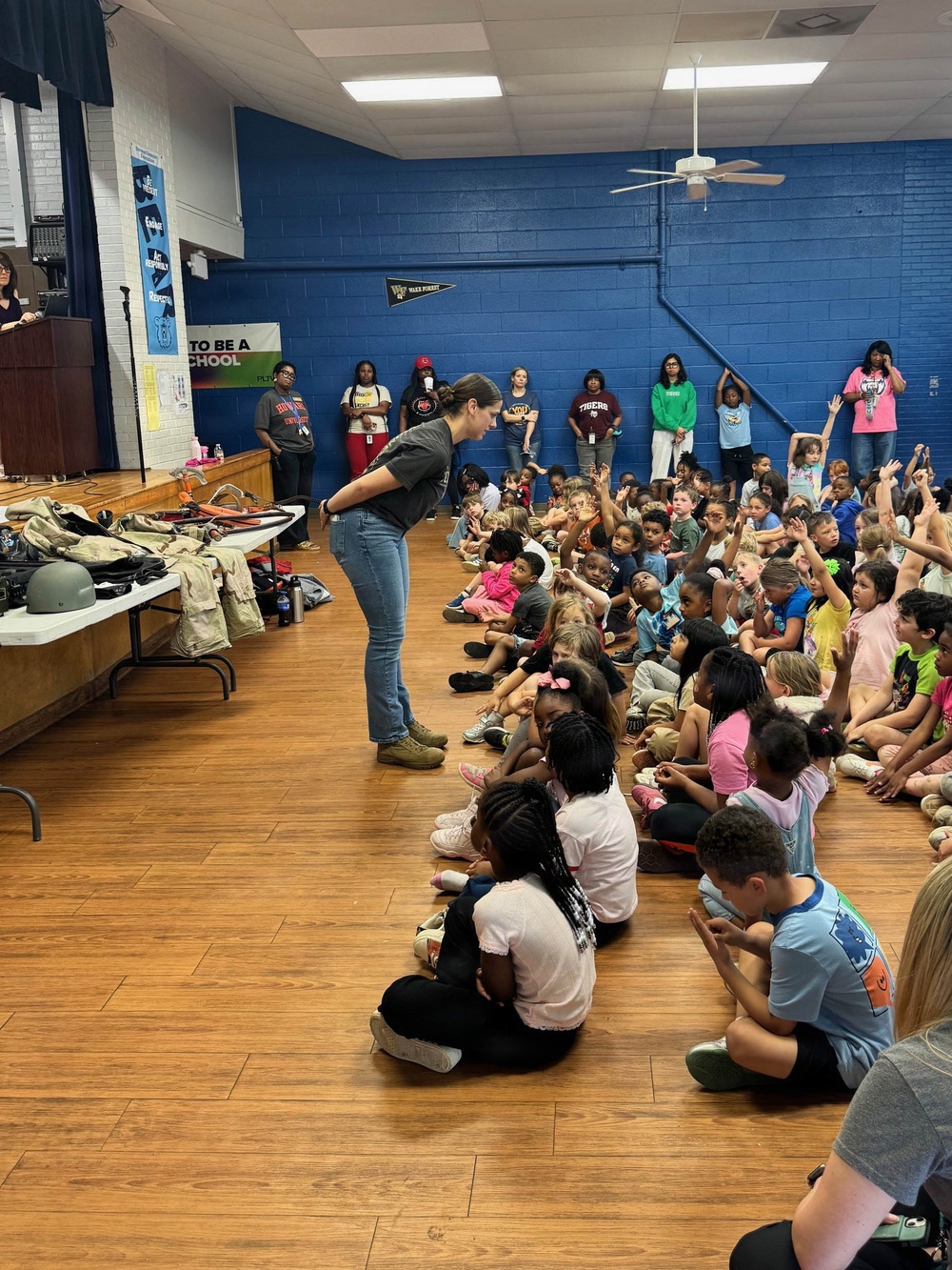 LRAFB Airmen support Sherwood Elementary School Career Field Day