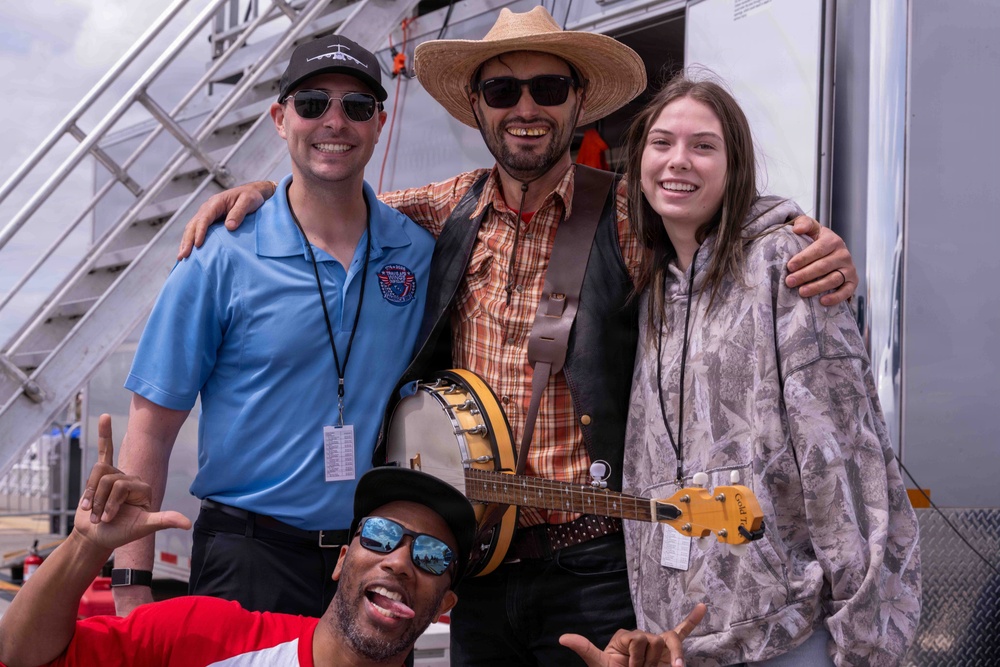 Travis conducts Wings Over Solano air show and open house