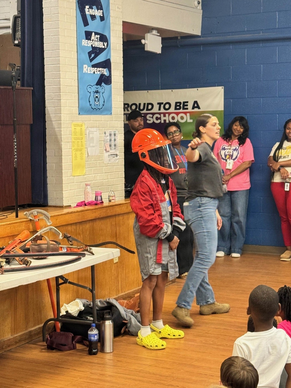 LRAFB Airmen support Sherwood Elementary School Career Field Day
