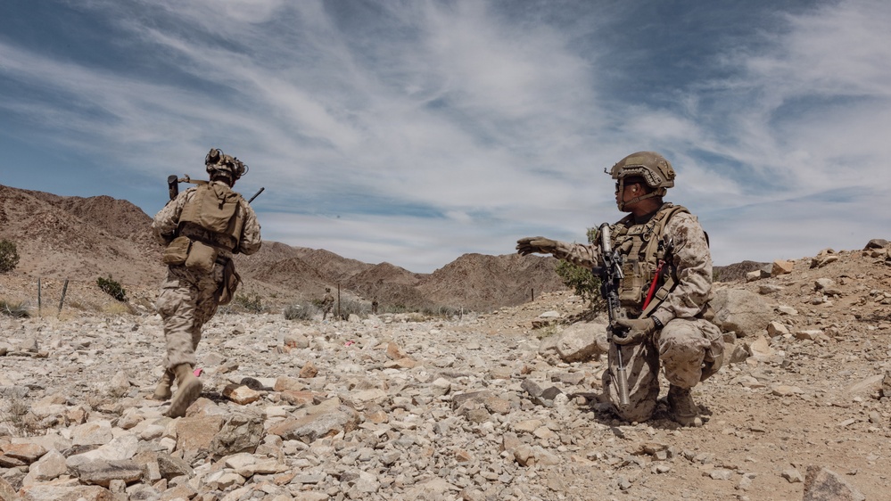 SLTE 2-26: Alpha Company 1st Battalion, 2nd Marine Regiment range 410 Alpha platoon attack