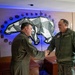 168th Wing Commander presents his Commander Coin to 354th Medical Group Airmen