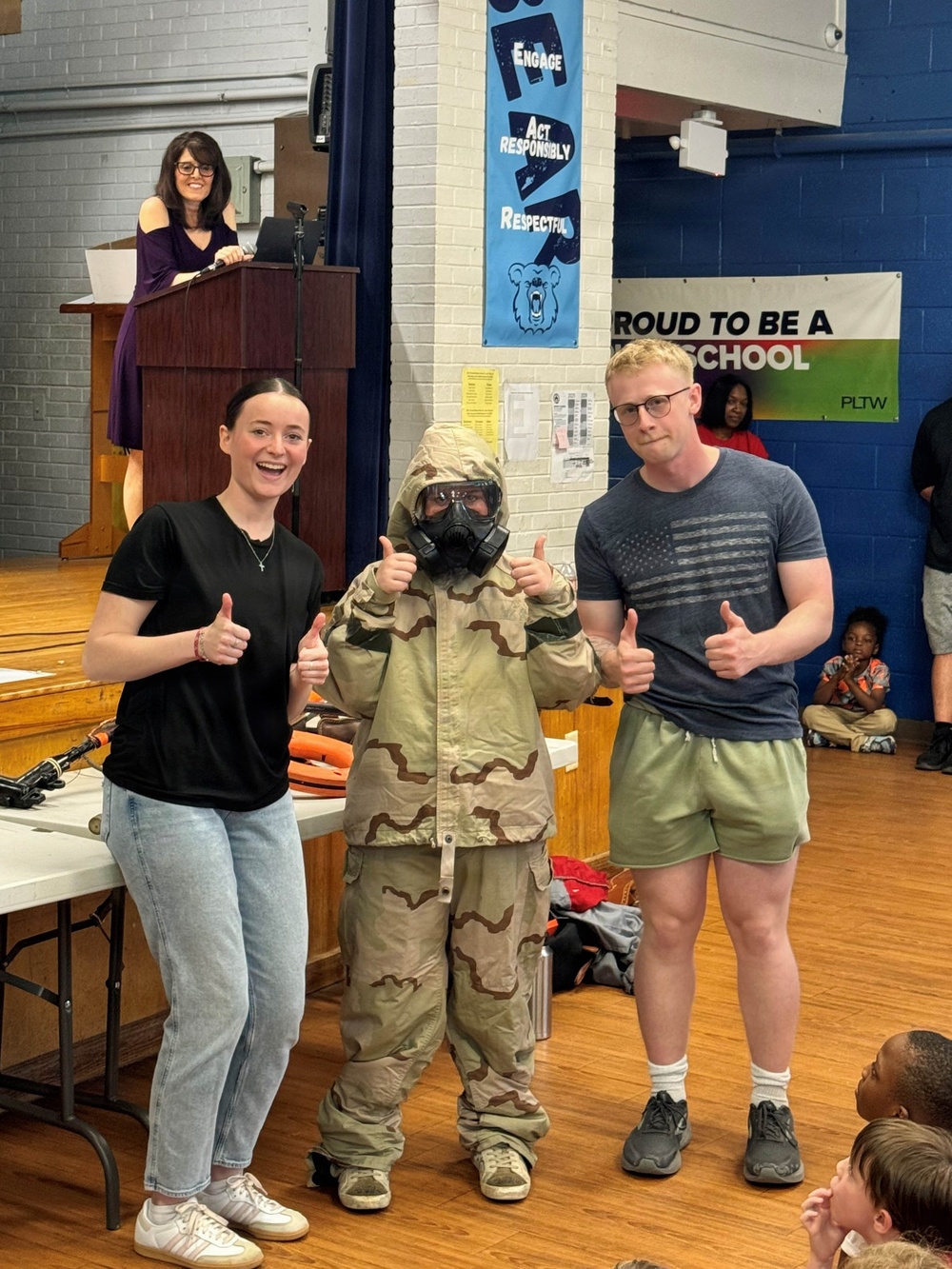 LRAFB Airmen support Sherwood Elementary School Career Field Day