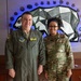 168th Wing Commander presents his Commander Coin to 354th Medical Group Airmen