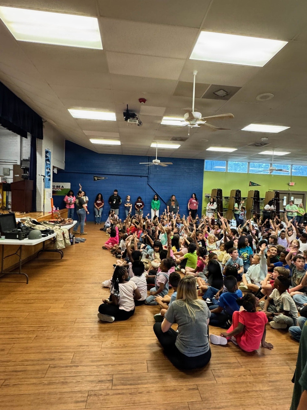 LRAFB Airmen support Sherwood Elementary School Career Field Day