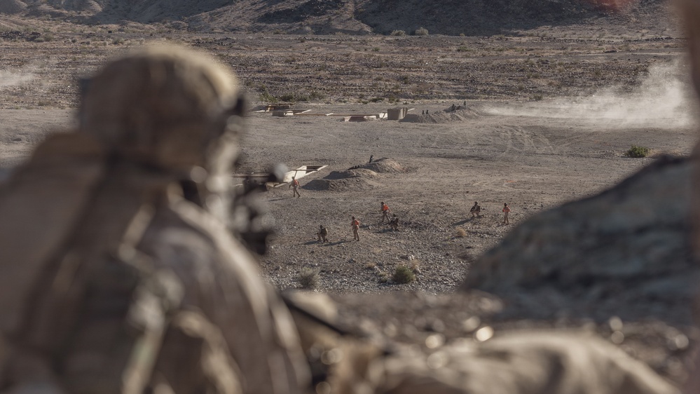 SLTE 2-26: Alpha Company 1st Battalion, 2nd Marine Regiment range 410 live fire platoon attack
