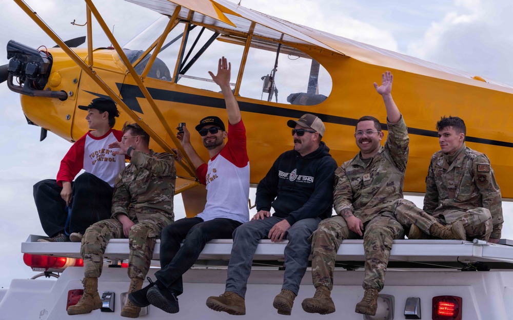 Travis conducts Wings Over Solano air show and open house