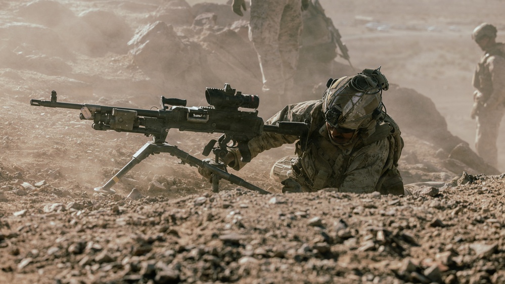 SLTE 2-26: Alpha Company 1st Battalion, 2nd Marine Regiment range 410 live fire platoon attack