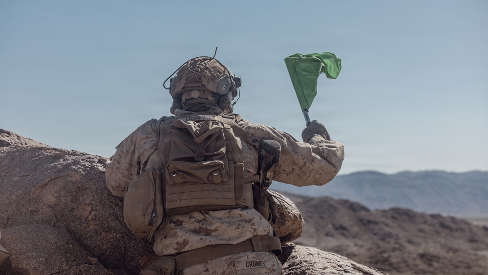 SLTE 2-26: Alpha Company 1st Battalion, 2nd Marine Regiment range 410 live fire platoon attack