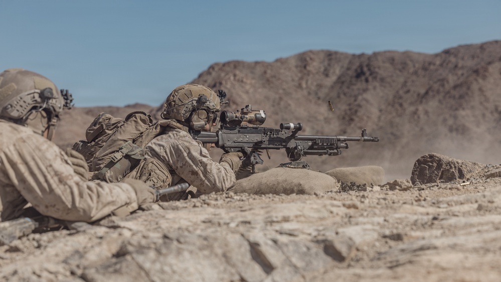 SLTE 2-26: Alpha Company 1st Battalion, 2nd Marine Regiment range 410 live fire platoon attack