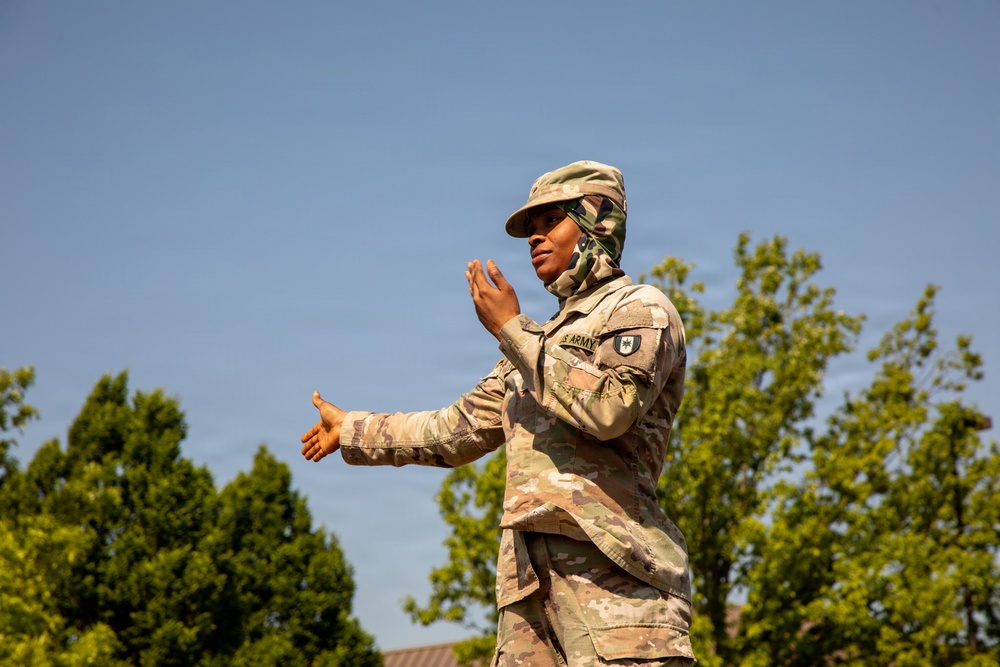 The 101st Airborne Division trains soldiers on Rail Load Operations