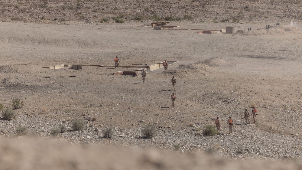 SLTE 2-26: Alpha Company 1st Battalion, 2nd Marine Regiment range 410 live fire platoon attack