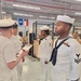 Summer whites inspection at NAS JRB Fort Worth