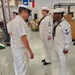 Summer whites inspection at NAS JRB Fort Worth