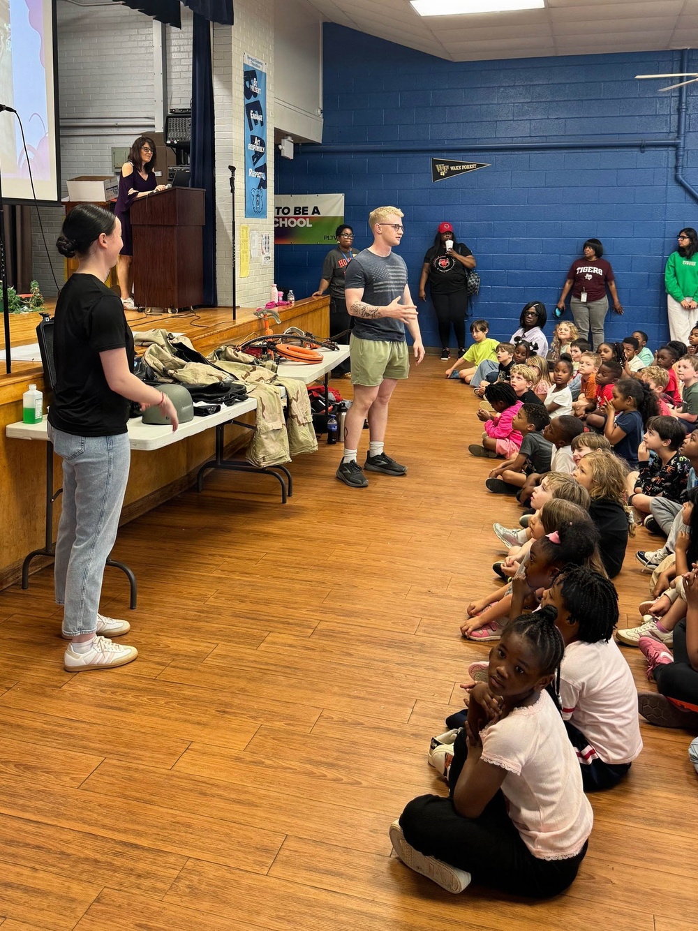 LRAFB Airmen support Sherwood Elementary School Career Field Day