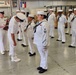 Summer whites inspection at NAS JRB Fort Worth