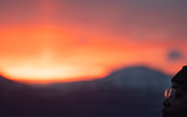 USS Nimitz Transits the Strait of Magellan