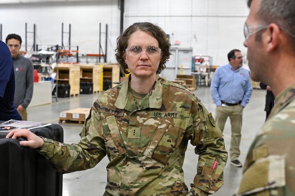 U.S. Army Tank-automotive and Armaments Command and Capability Program Executive for Combat Logistics team members field Refrigeration Tool Kits to members of Wisconsin Army National Guard