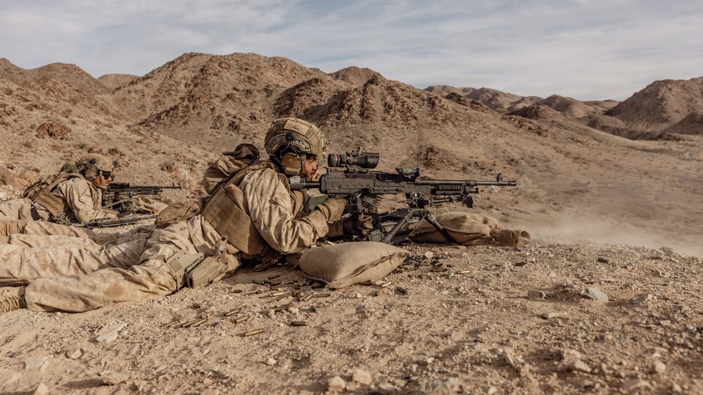 SLTE 2-26: 1st Battalion, 2nd Marine Regiment Machine gunners support platoon attacks