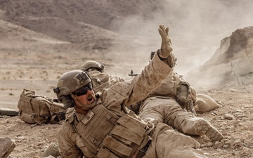 SLTE 2-26: 1st Battalion, 2nd Marine Regiment Machine gunners support platoon attacks