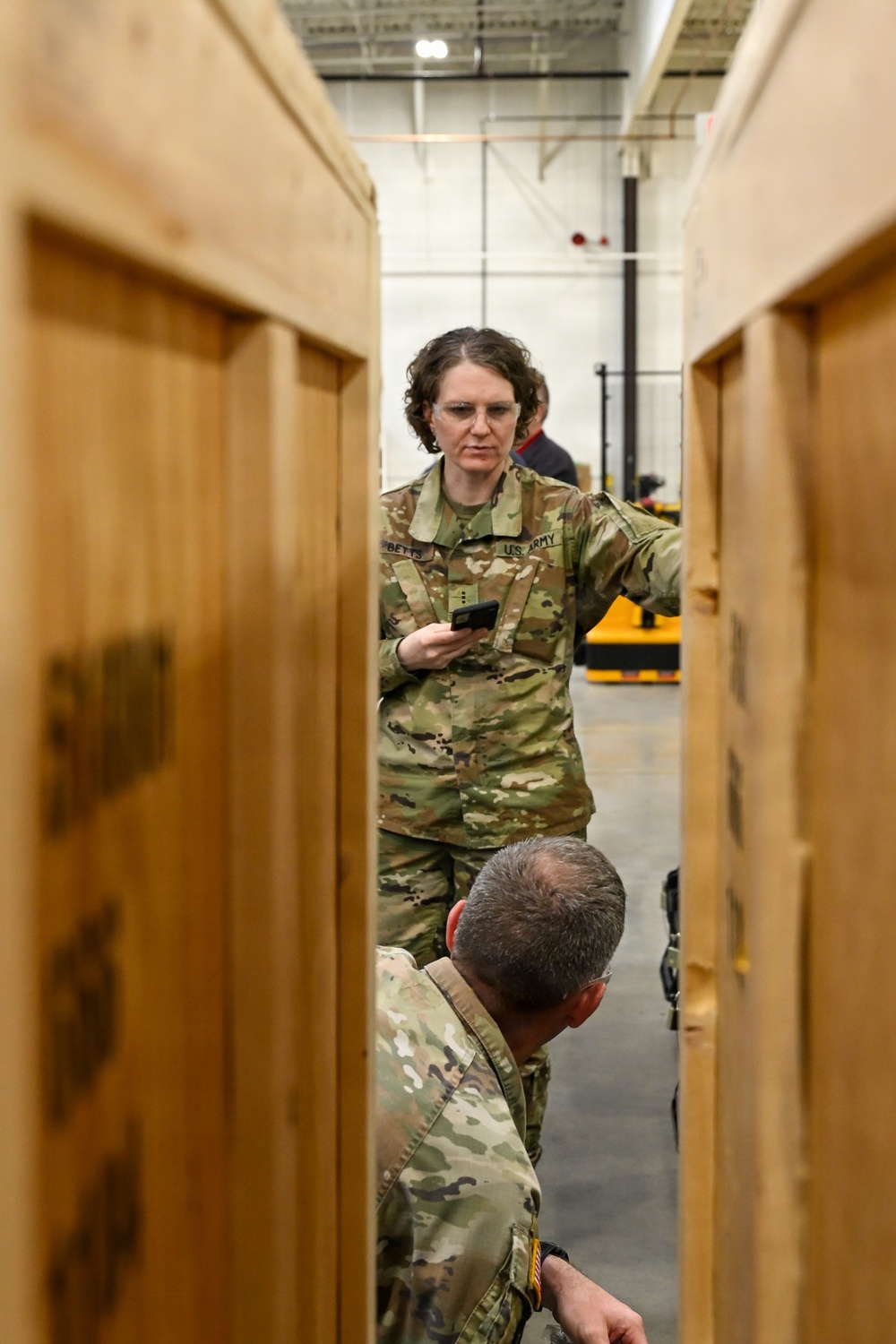 U.S. Army Tank-automotive and Armaments Command and Capability Program Executive for Combat Logistics team members field Refrigeration Tool Kits to members of Wisconsin Army National Guard