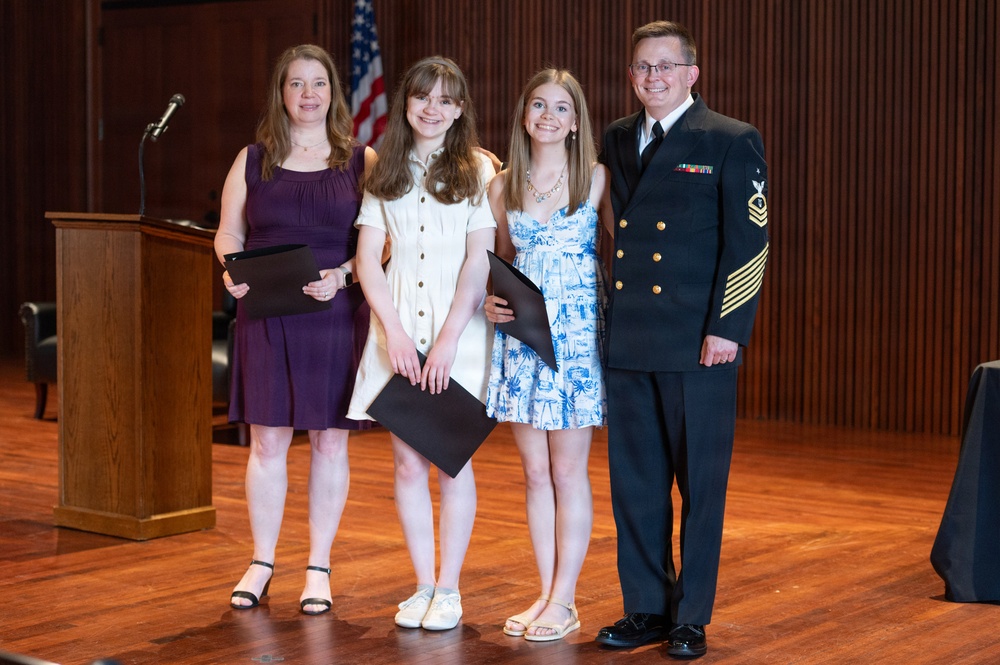 US Navy Band Hosts Retirement Ceremony for MUCS Randy Johnson
