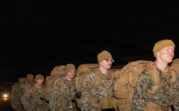 CBIRF Marines and Sailors with Bravo Co. Conduct an Accumulation Hike