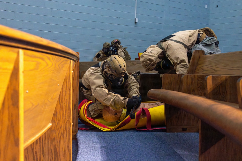 CBIRF Marines Conduct Training in Preparation for S.O.T.U.A.