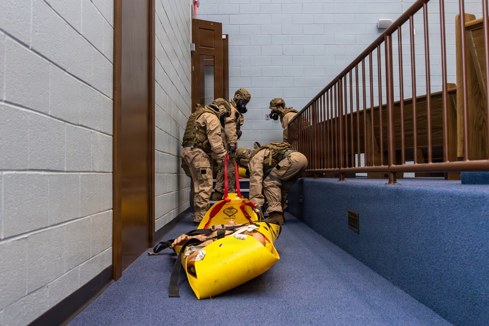 CBIRF Marines Conduct Training in Preparation for S.O.T.U.A.