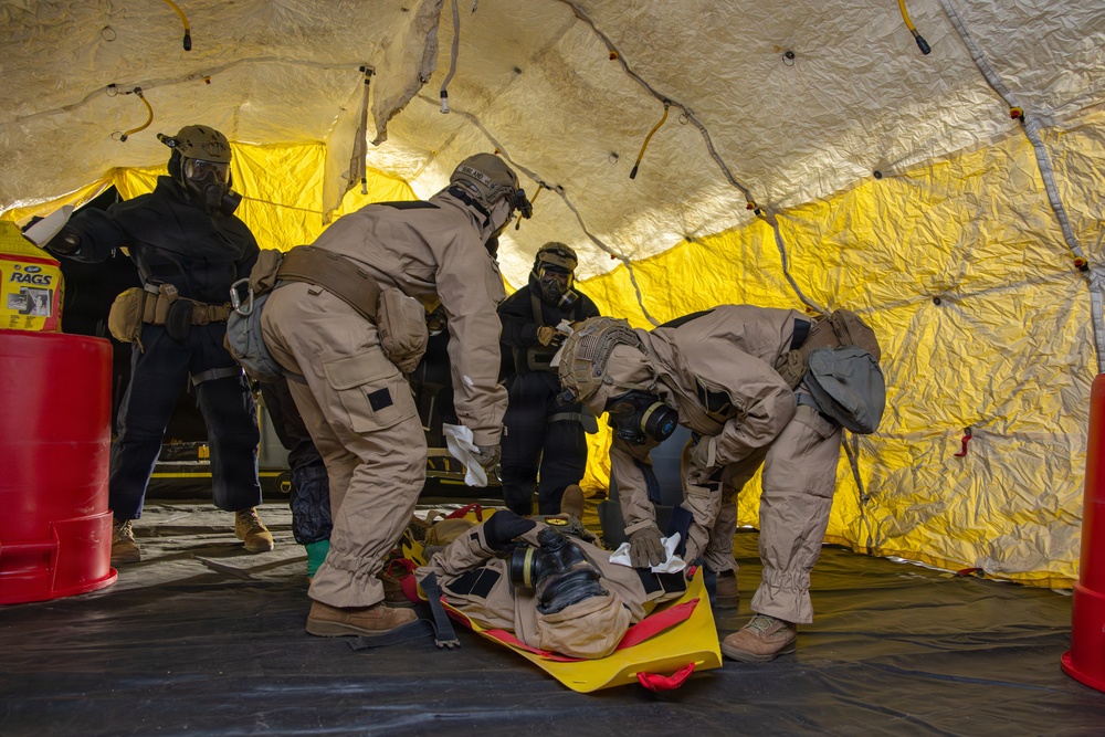 CBIRF Marines Conduct Training in Preparation for S.O.T.U.A.