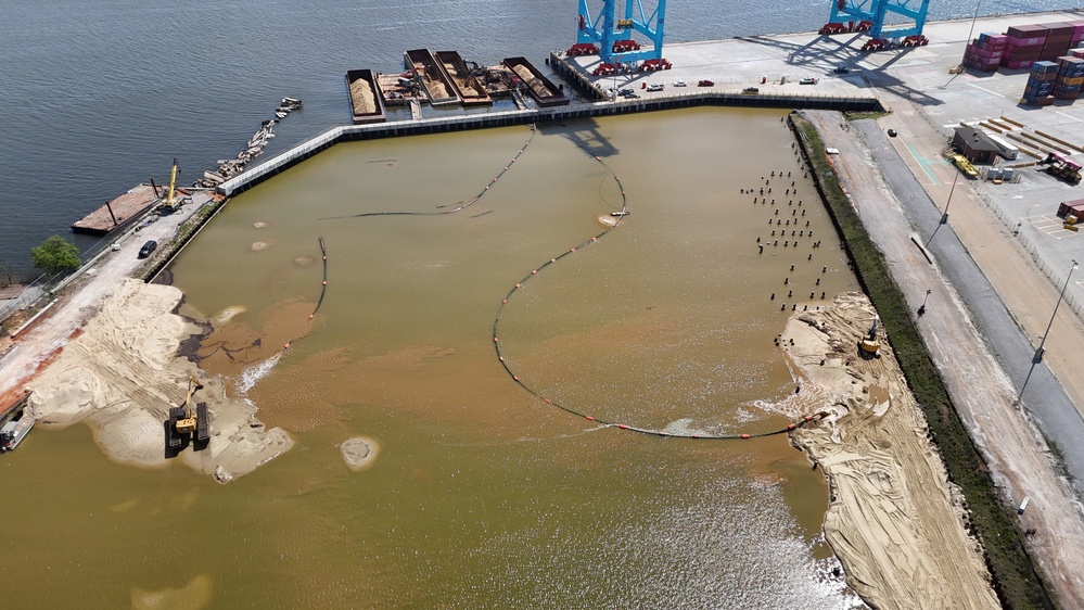 Mobile District Maximizes Dredged Material to Support  Port Expansion