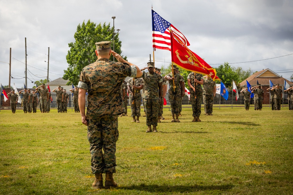 Sergeants Major’s Relief and Appointment Ceremony in New Orleans