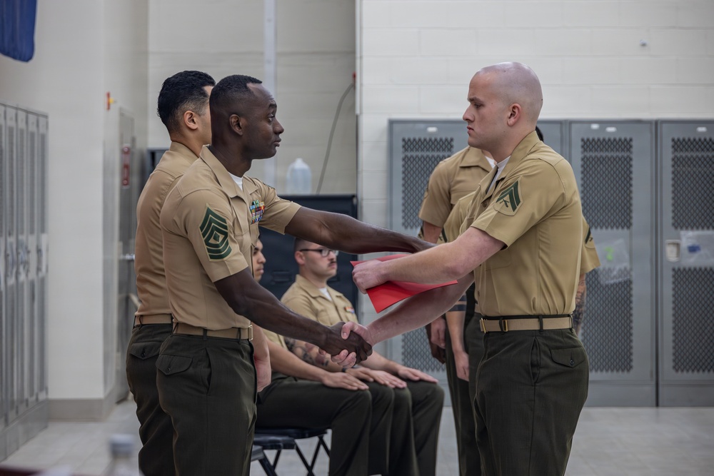 Corporals Course 1-26 Graduation
