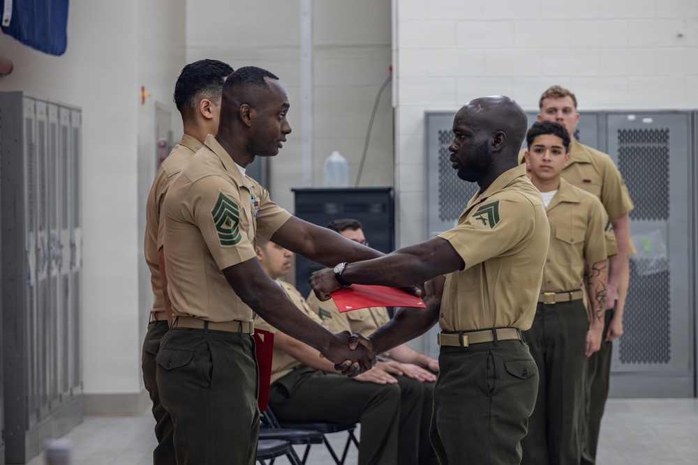 Corporals Course 1-26 Graduation