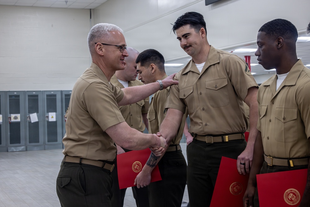 Corporals Course 1-26 Graduation