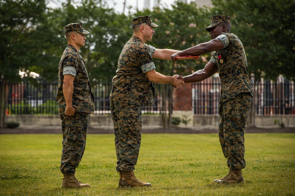 Sergeants Major’s Relief and Appointment Ceremony in New Orleans