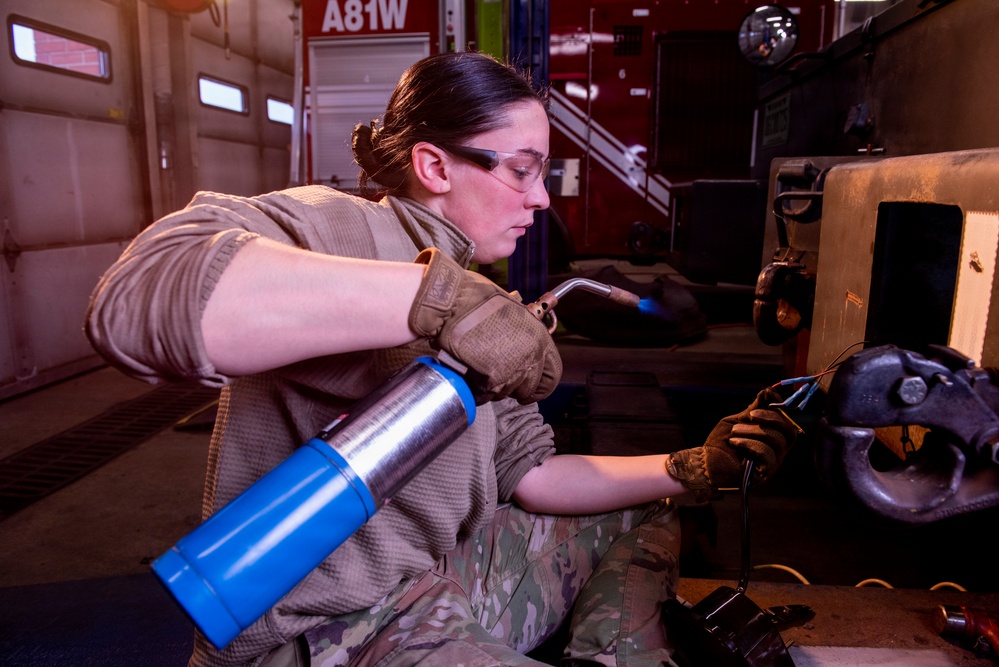 Vehicle Maintenance Keeps the 180FW Running