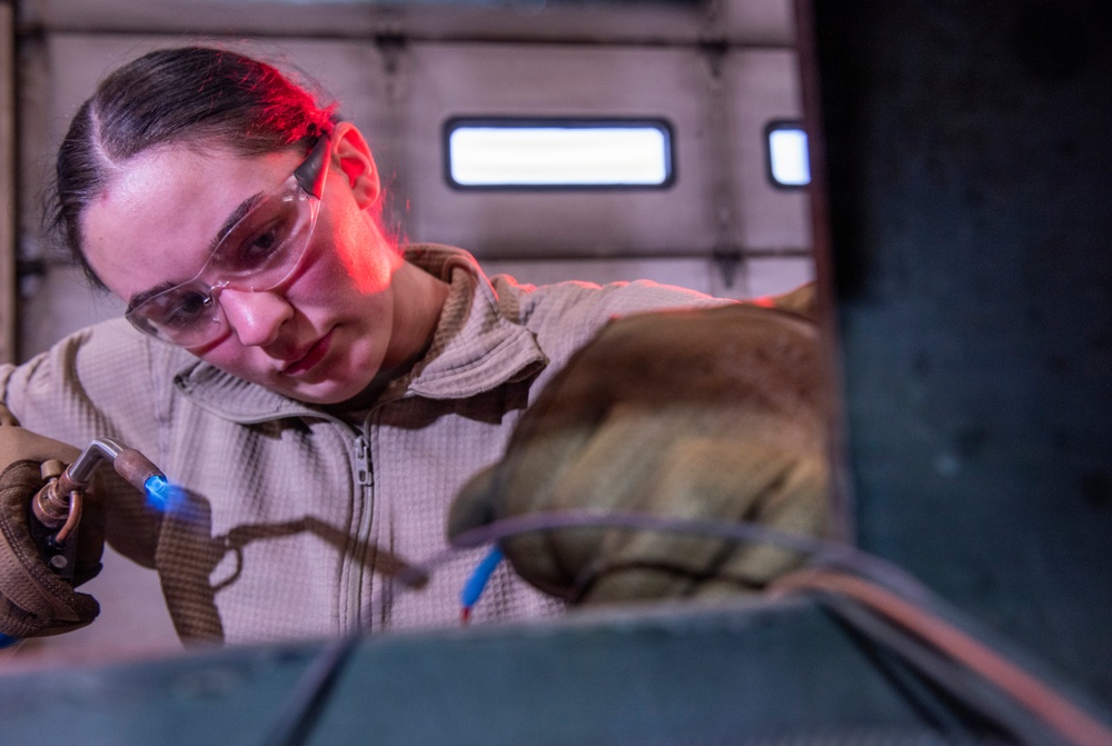 Vehicle Maintenance Keeps the 180FW Running