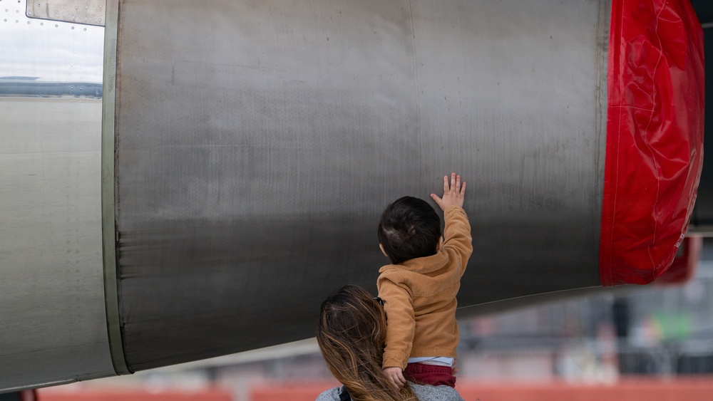 Travis conducts Wings Over Solano air show and open house
