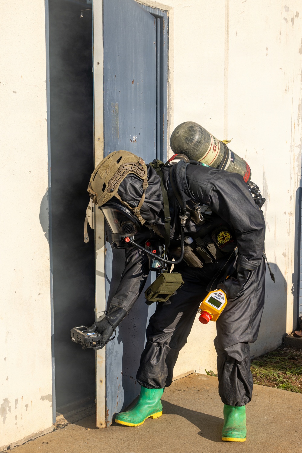 CBIRF Marines Respond to Simulated CBRN Threats During Training at Guardian Centers