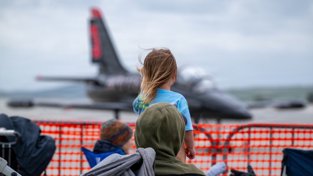 Travis conducts Wings Over Solano air show and open house