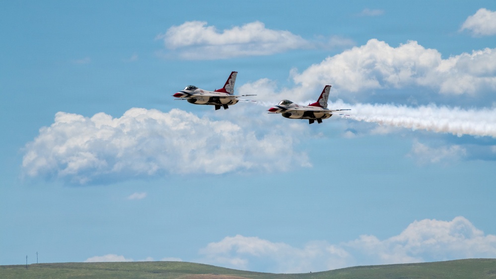 Travis conducts Wings Over Solano air show and open house