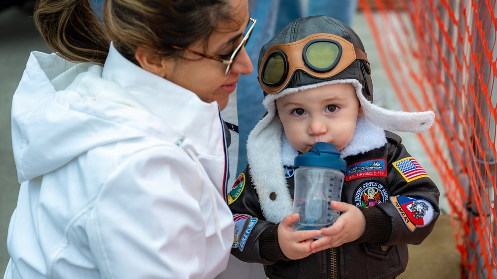 Travis conducts Wings Over Solano air show and open house