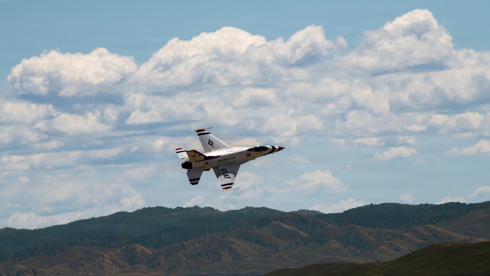 Travis conducts Wings Over Solano air show and open house