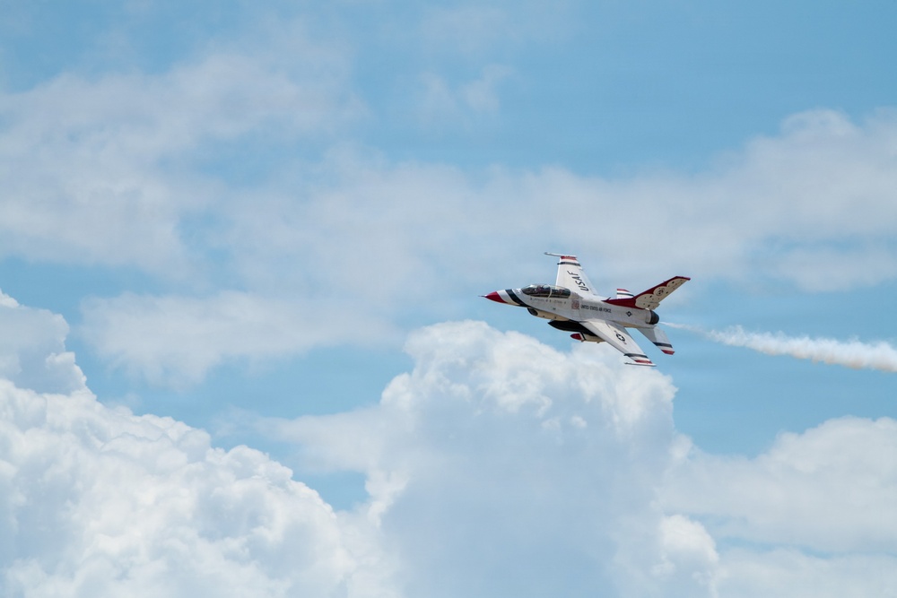 Travis conducts Wings Over Solano air show and open house