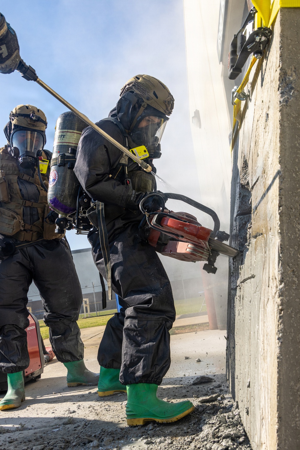CBIRF Marines Respond to Simulated CBRN Threats During Training at Guardian Centers