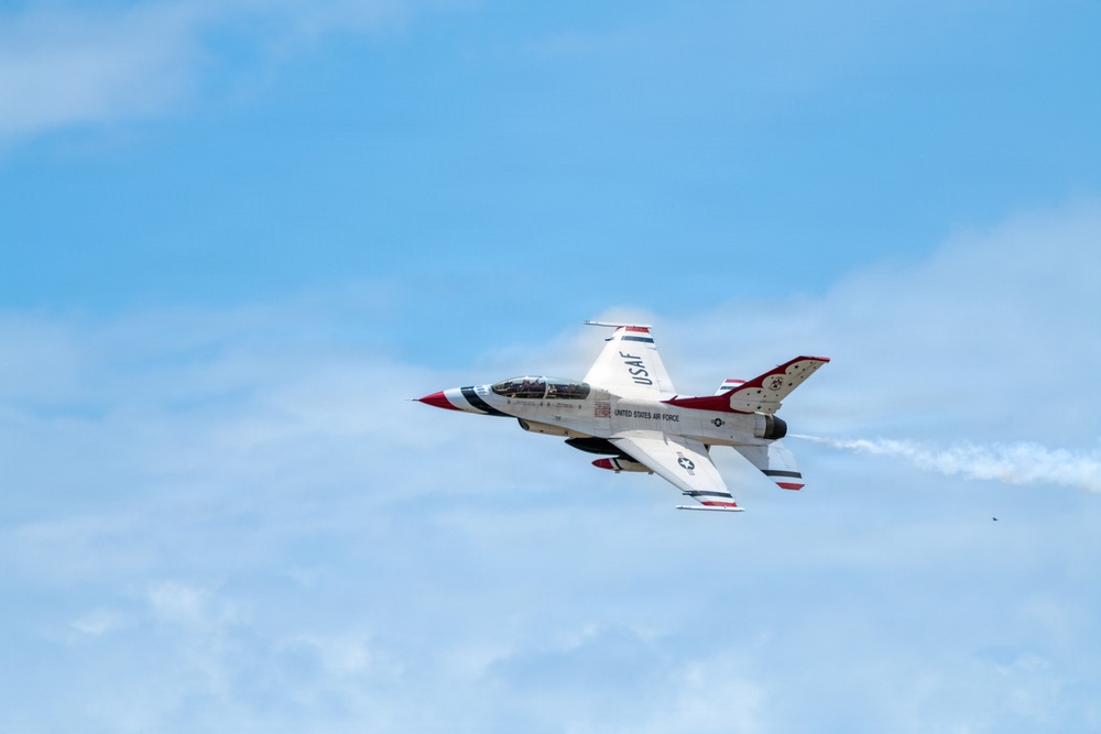 Travis conducts Wings Over Solano air show and open house