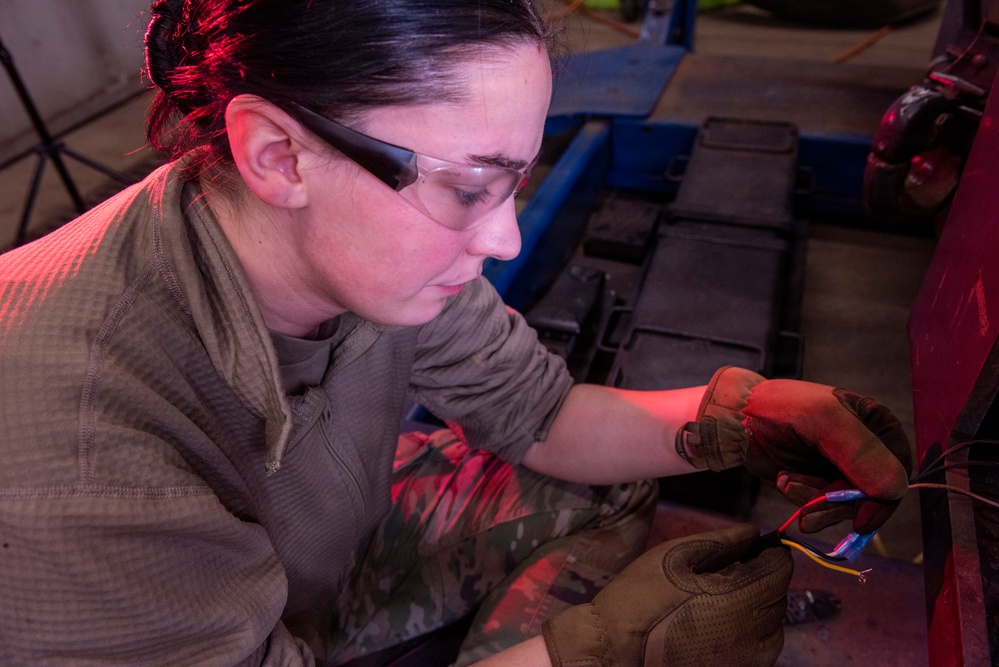 Vehicle Maintenance Keeps the 180FW Running