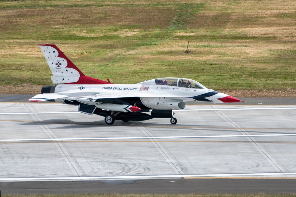 Travis conducts Wings Over Solano air show and open house